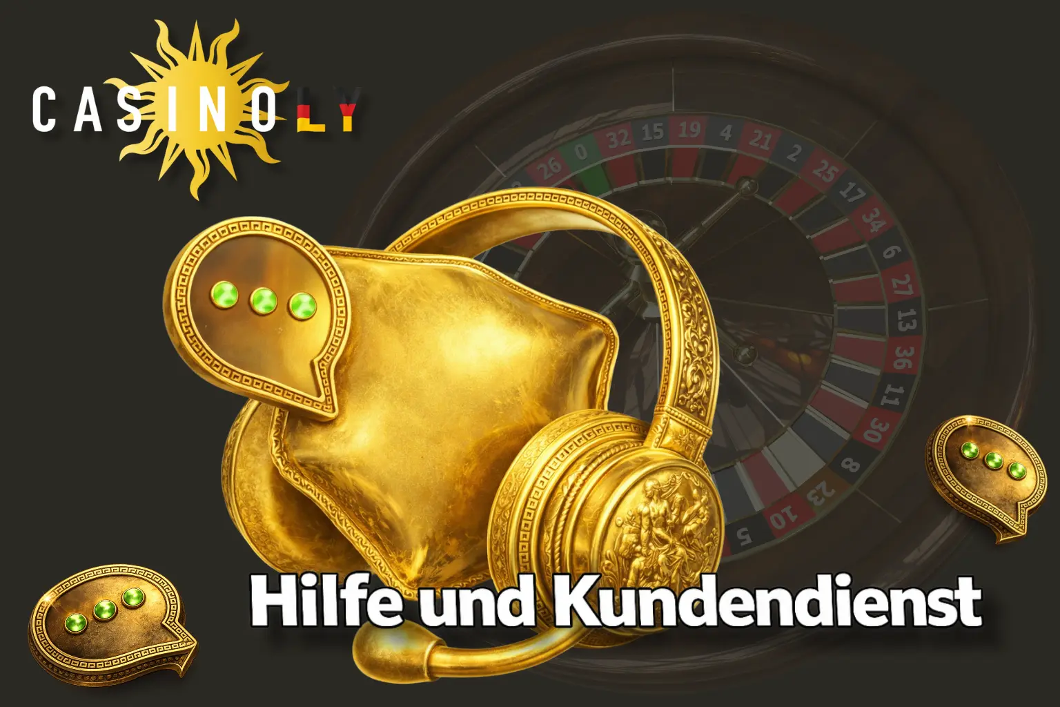 Casinoly Casino nimmt den Kundensupport ernst